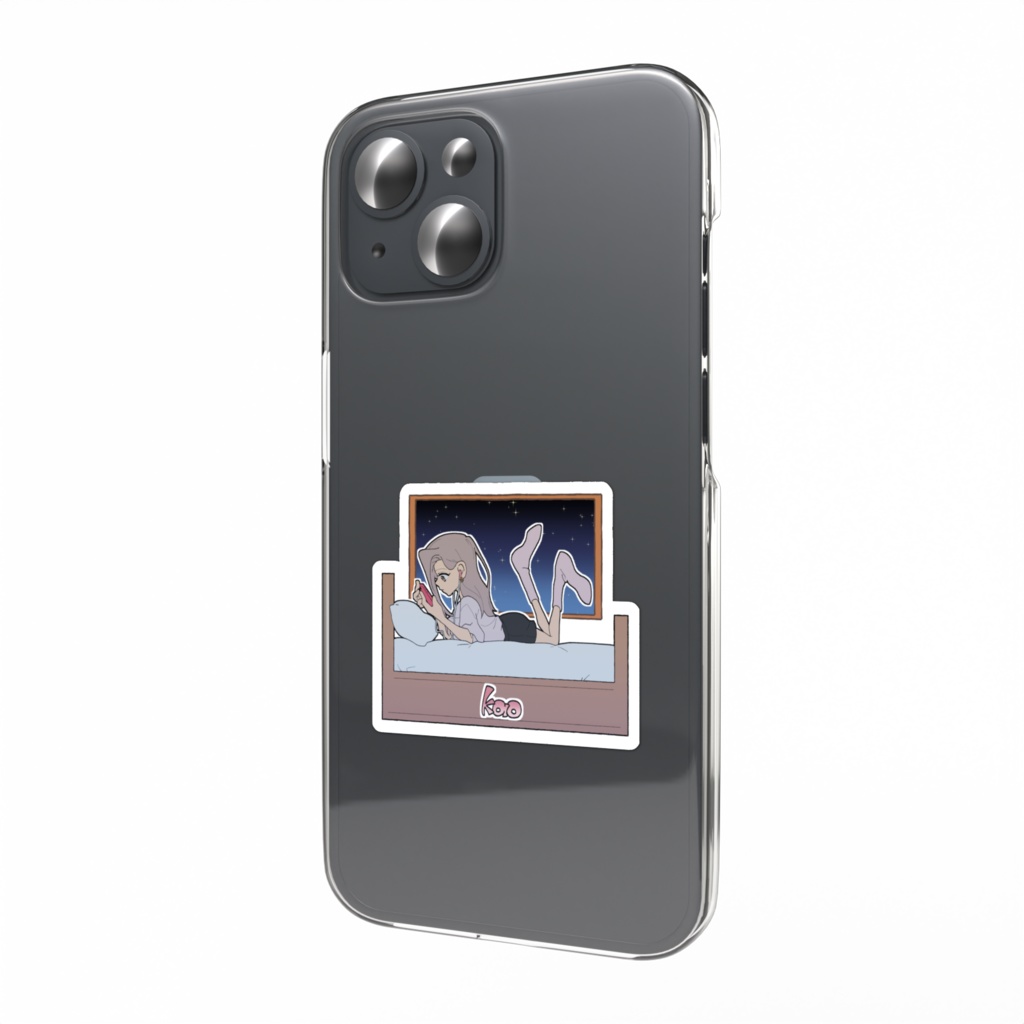 スマホステッカー fragrant 1