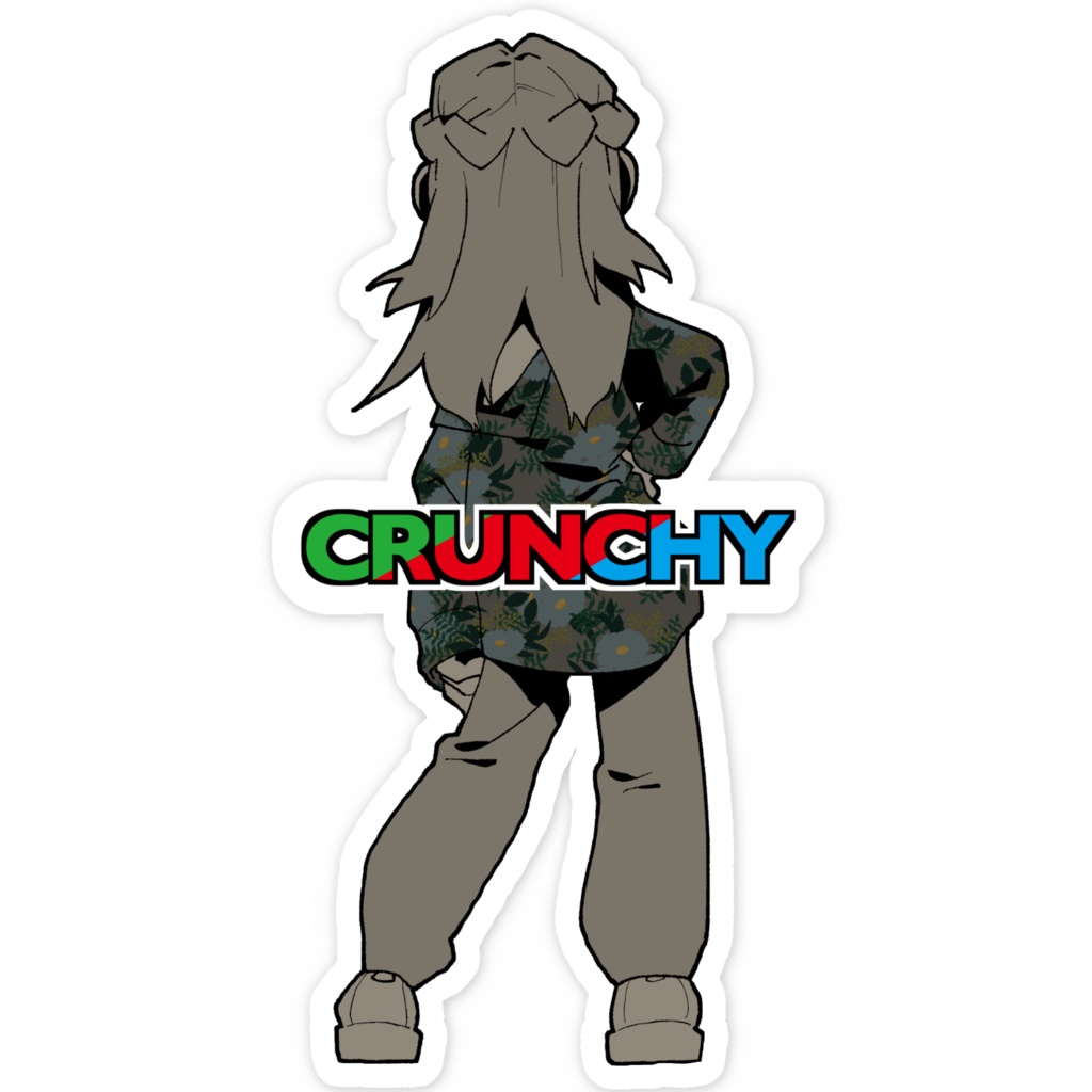 スマホステッカー crunchy 1