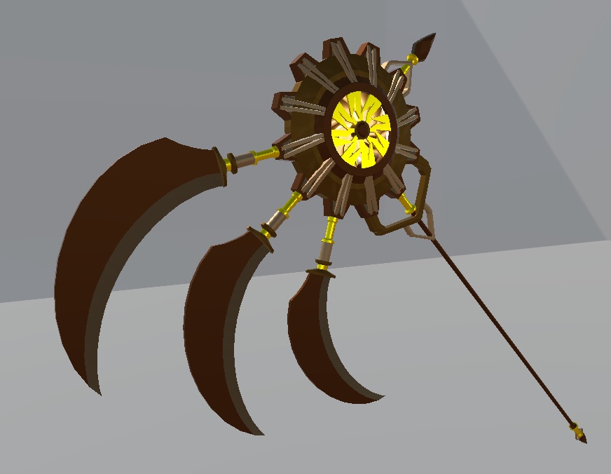 Steampunk Scythe (スチームパンク型鎌)