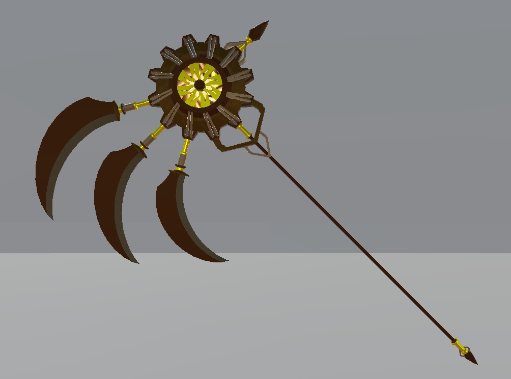 Steampunk Scythe (スチームパンク型鎌)
