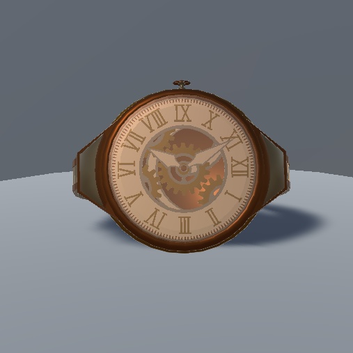 Steampunk Clock (スチームパンク時計)