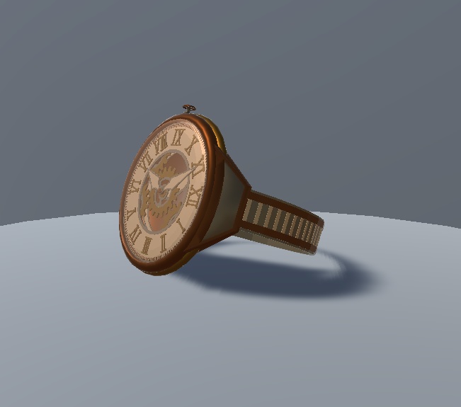 Steampunk Clock (スチームパンク時計)