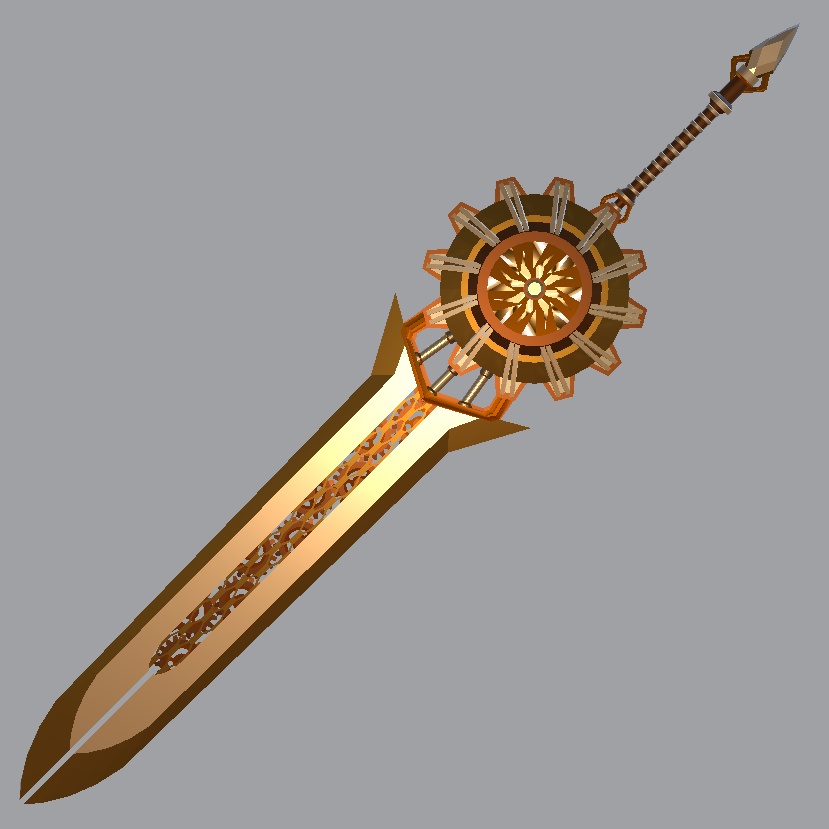Steampunk Dagger (スチームパンク短刀)
