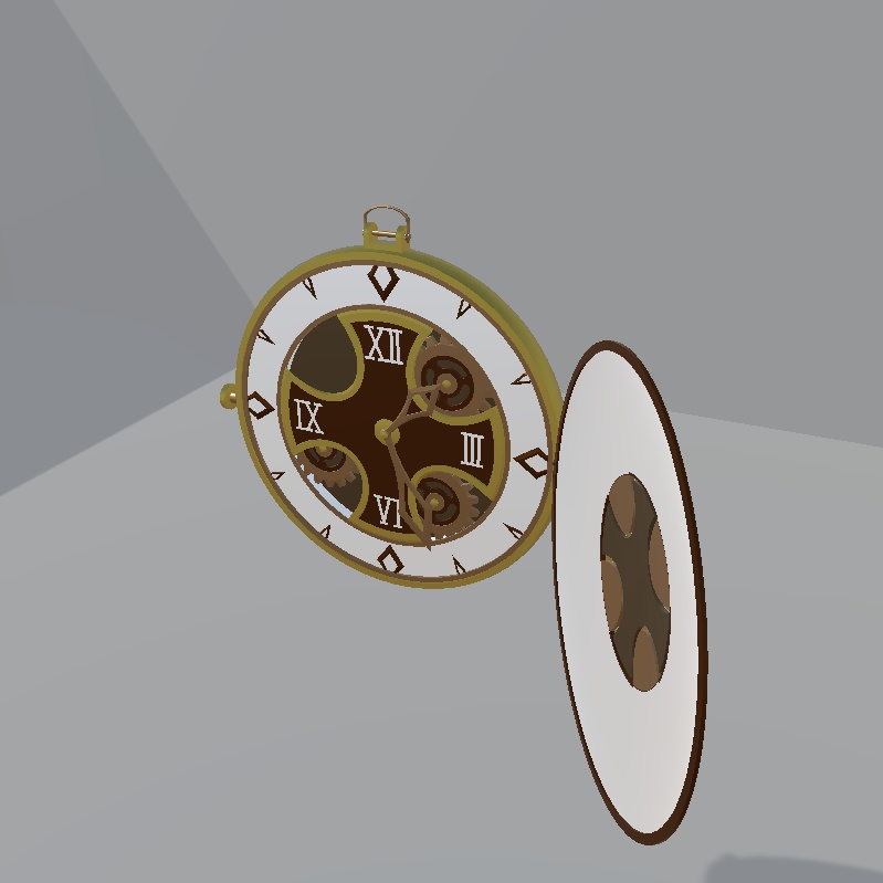 Steampunk Pocket watch (スチームパンク懐中時計)