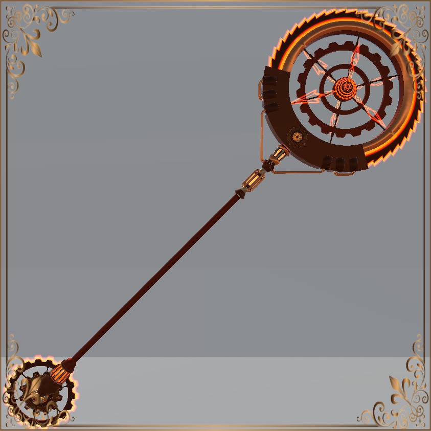 Steampunk Circular Saw V2 (スチームパンクまるのこV2)