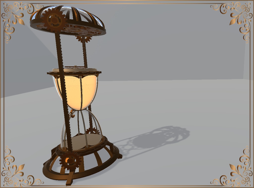 Steampunk Hourglass (スチームパンク砂時計)