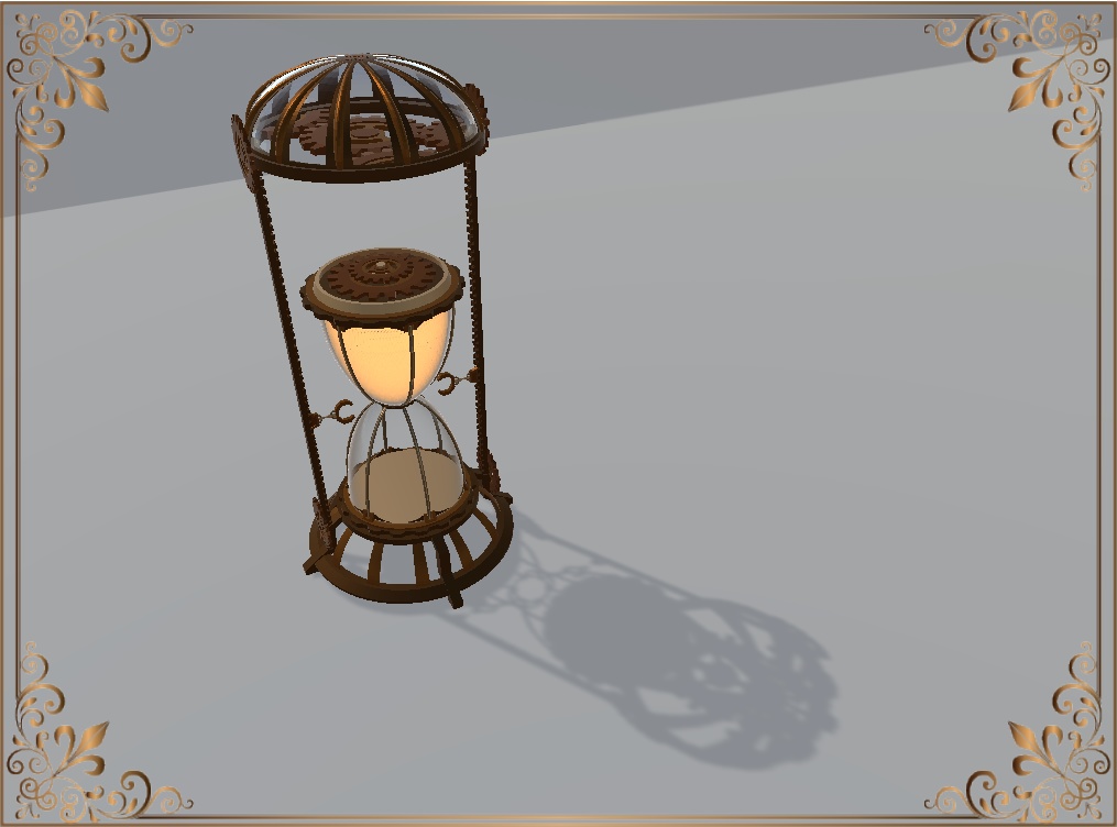 Steampunk Hourglass (スチームパンク砂時計)