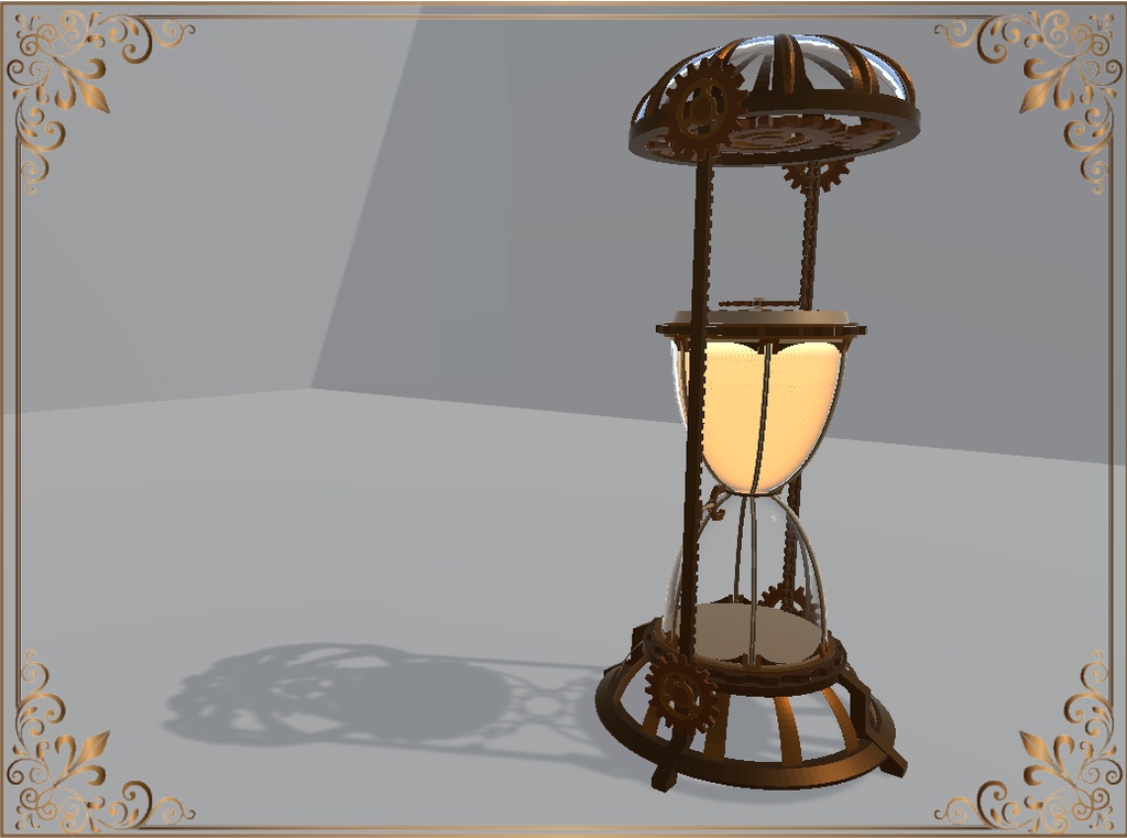 Steampunk Hourglass (スチームパンク砂時計)