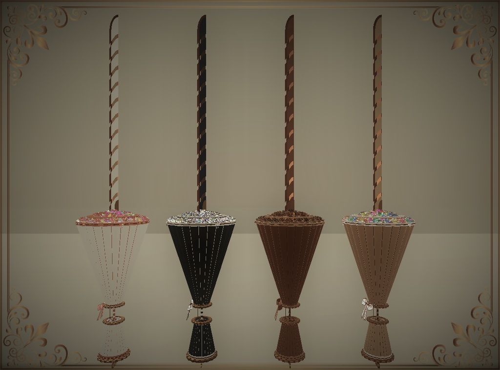 Steampunk Flower Bouquet (スチームパンク 花束)