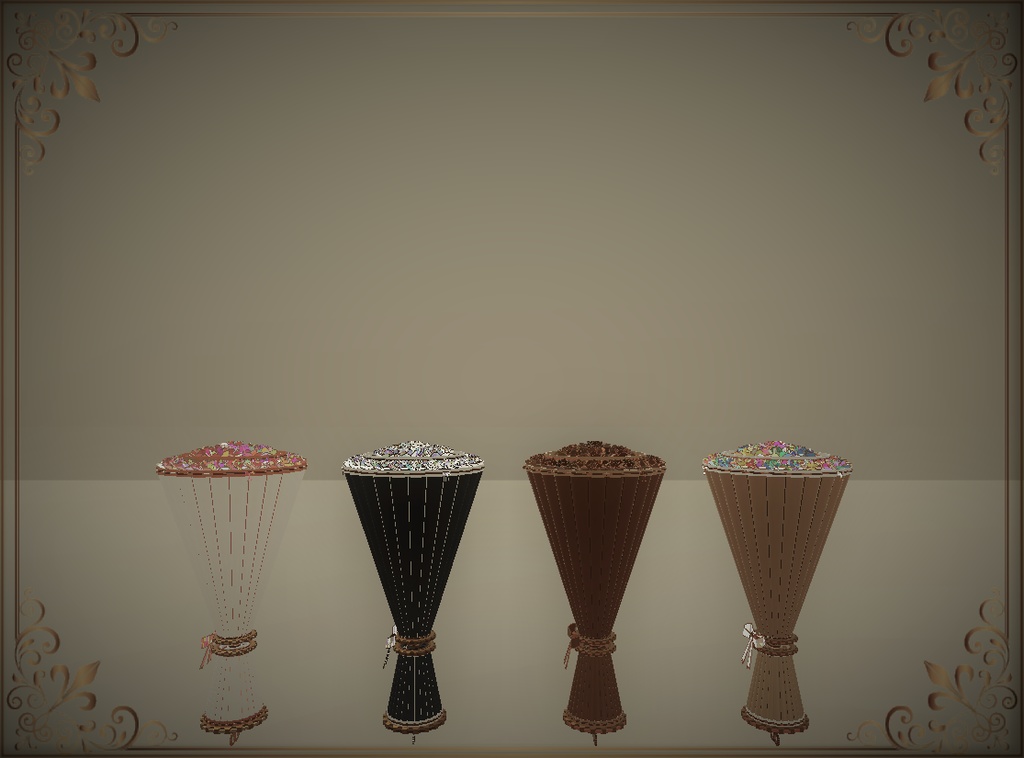 Steampunk Flower Bouquet (スチームパンク 花束)