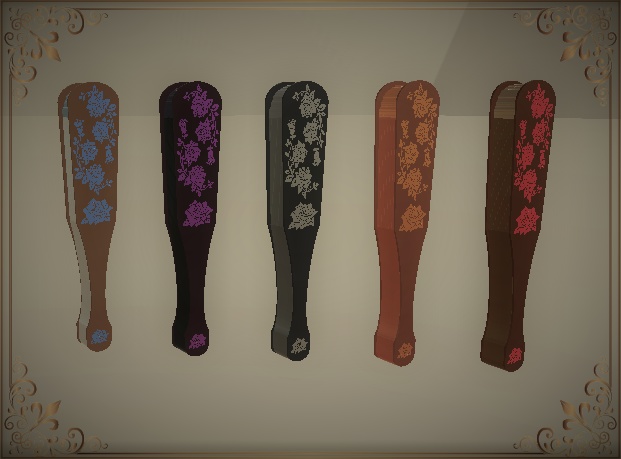 The aristocratic style fan (貴族風扇子)