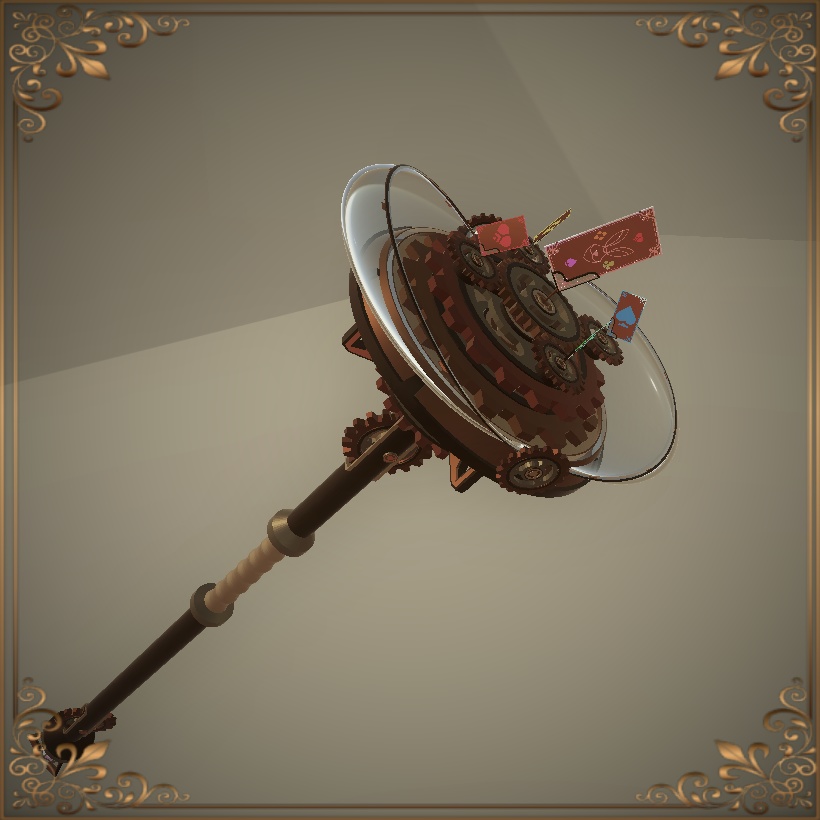 Steampunk Trump Orgel Staff (スチームパンク·トランプ·オルゴールスタッフ)