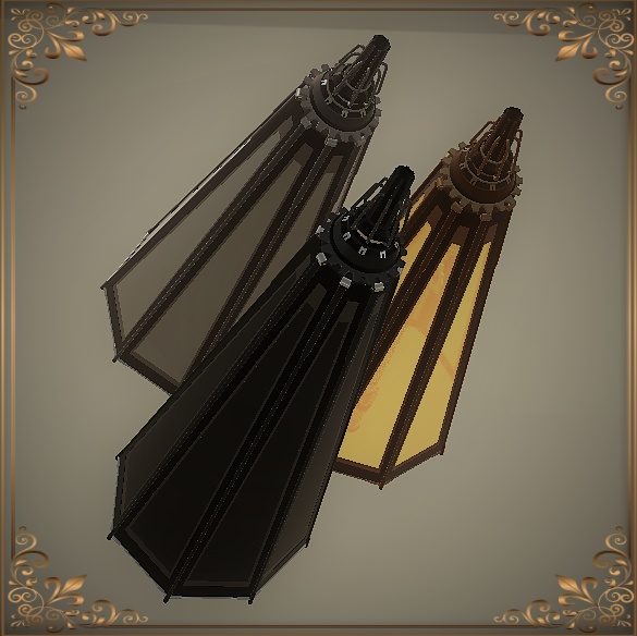 Steampunk umbrella (スチームパンク傘)