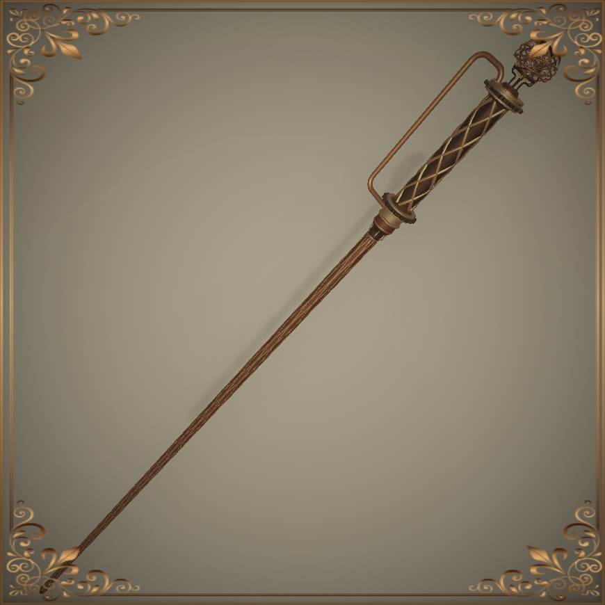 Steampunk combat cane (スチームパンク戦闘杖)