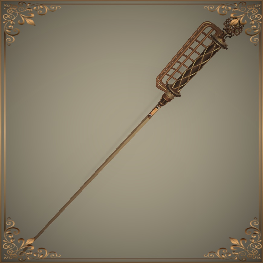 Steampunk combat cane (スチームパンク戦闘杖)