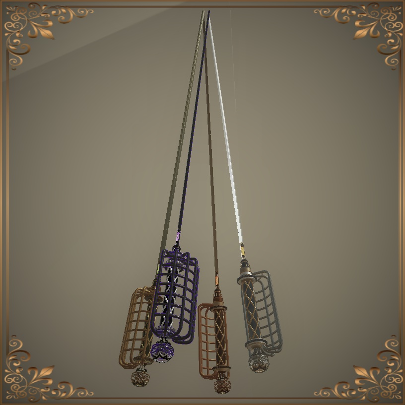 Steampunk combat cane (スチームパンク戦闘杖)