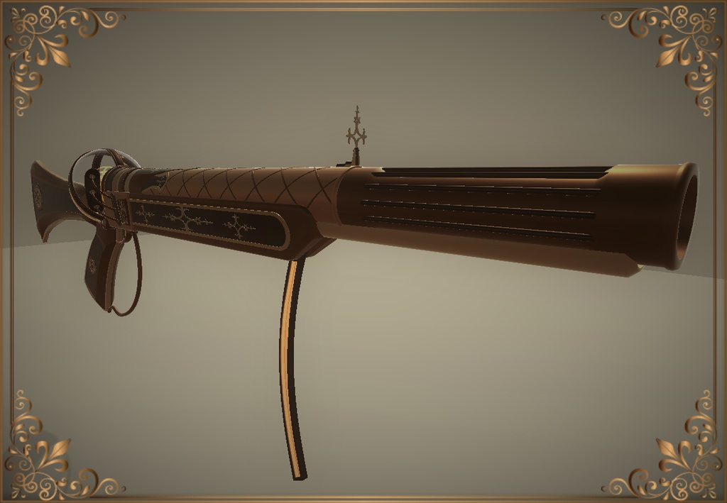 Steampunk Handcanon (スチームパンク短銃)