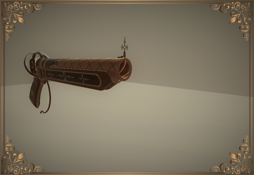 Steampunk Handcanon (スチームパンク短銃)