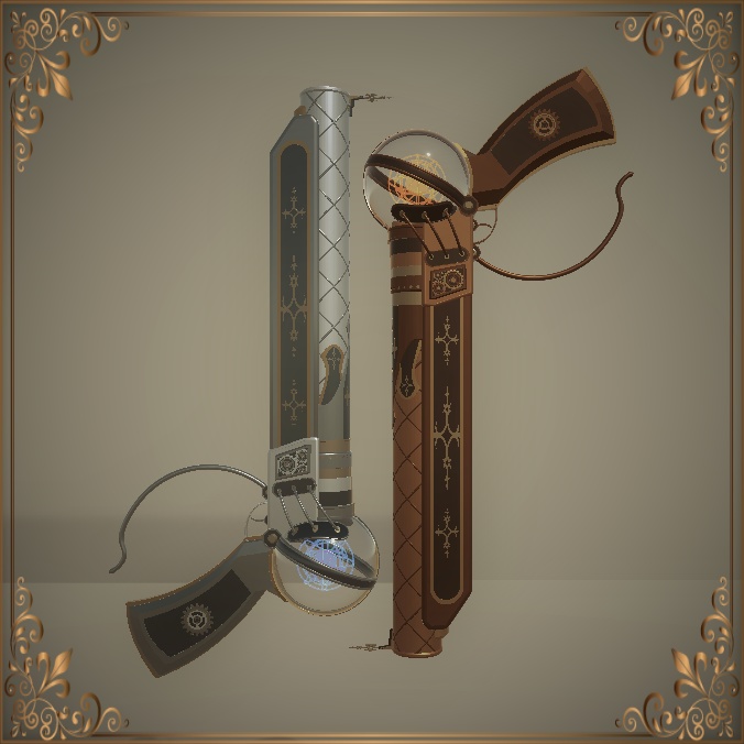 Steampunk Handcanon (スチームパンク短銃)