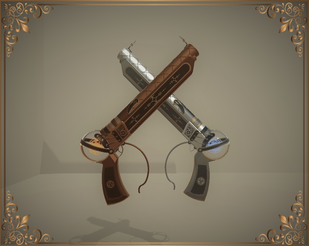 Steampunk Handcanon (スチームパンク短銃)