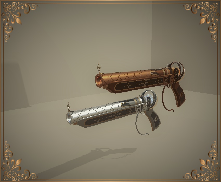 Steampunk Handcanon (スチームパンク短銃)