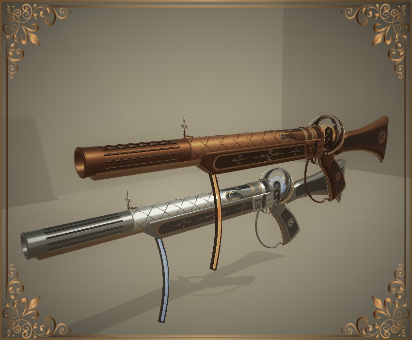 Steampunk Handcanon (スチームパンク短銃)