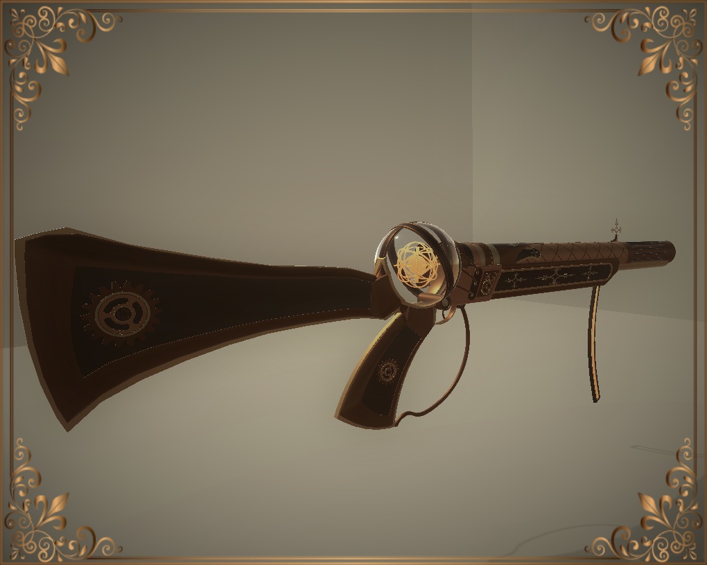 Steampunk Handcanon (スチームパンク短銃)