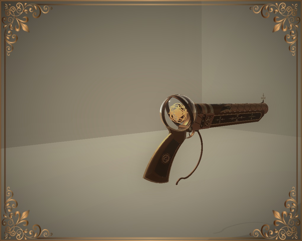 Steampunk Handcanon (スチームパンク短銃)