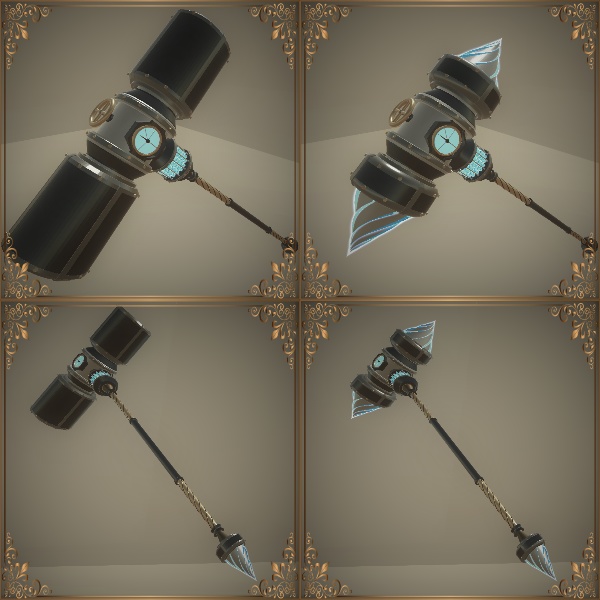 Steampunk Drillhammer (スチームパンクドリルハンマー)