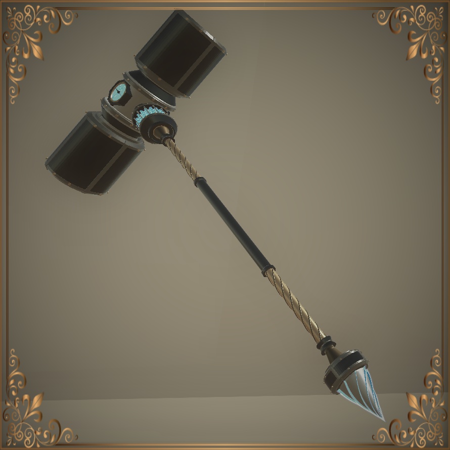 Steampunk Drillhammer (スチームパンクドリルハンマー)