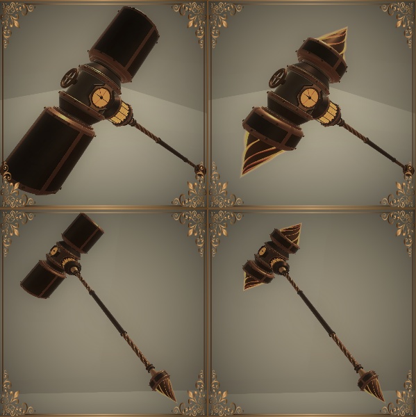 Steampunk Drillhammer (スチームパンクドリルハンマー)
