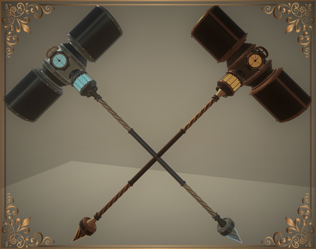 Steampunk Drillhammer (スチームパンクドリルハンマー)