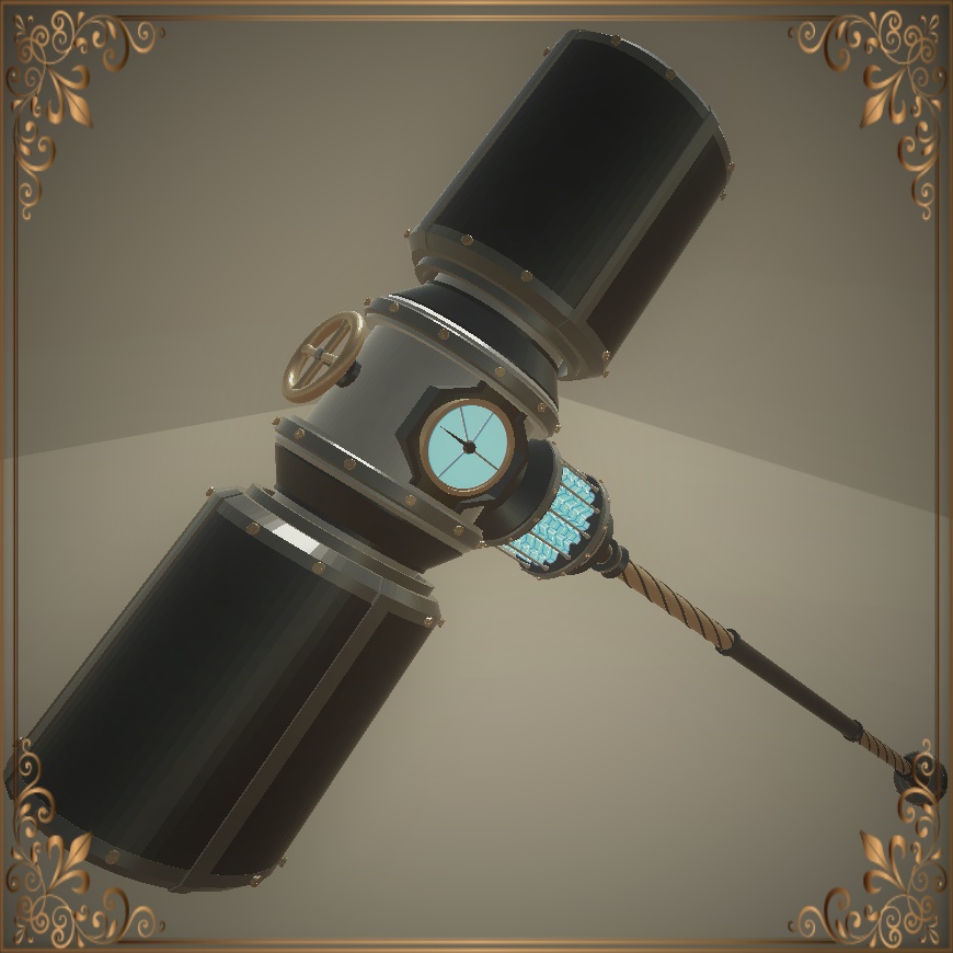 Steampunk Drillhammer (スチームパンクドリルハンマー)