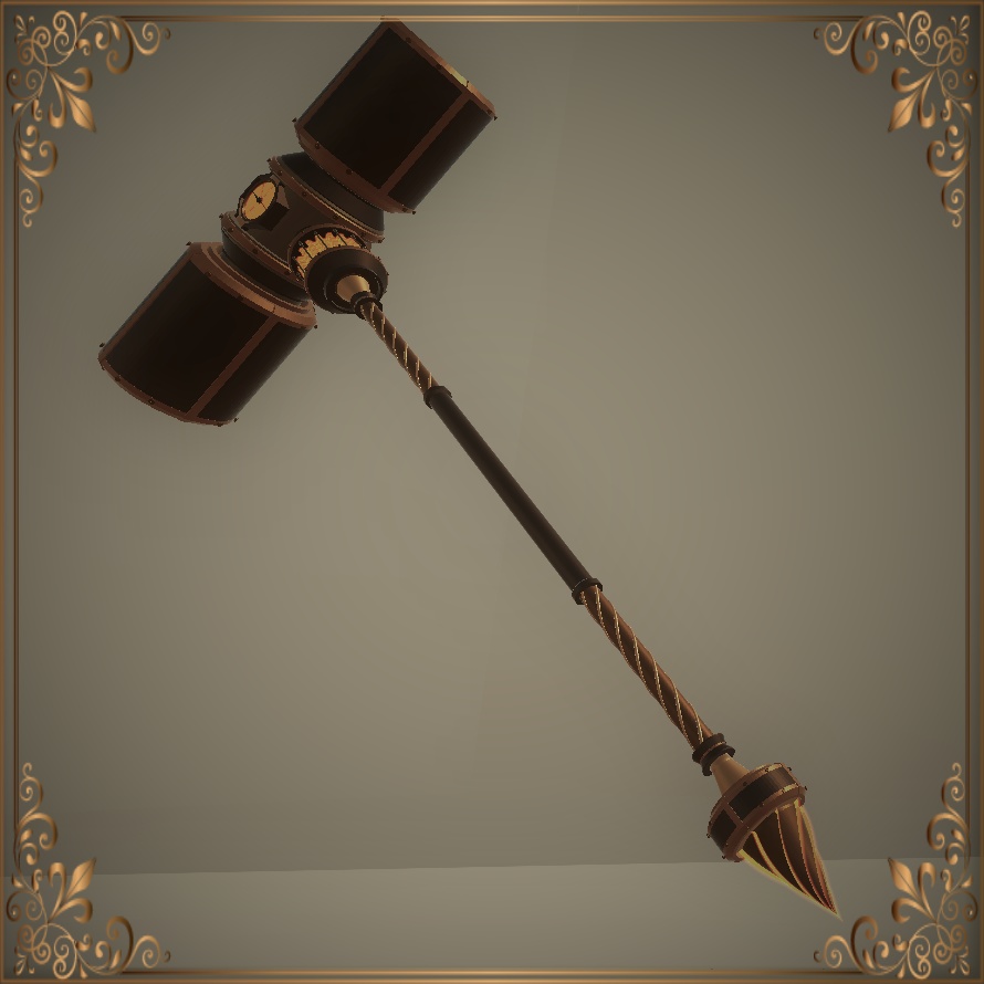 Steampunk Drillhammer (スチームパンクドリルハンマー)