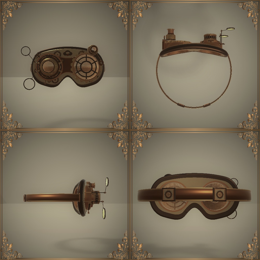 Steampunk Goggles (スチームパンクゴーグル) - marchhare's general