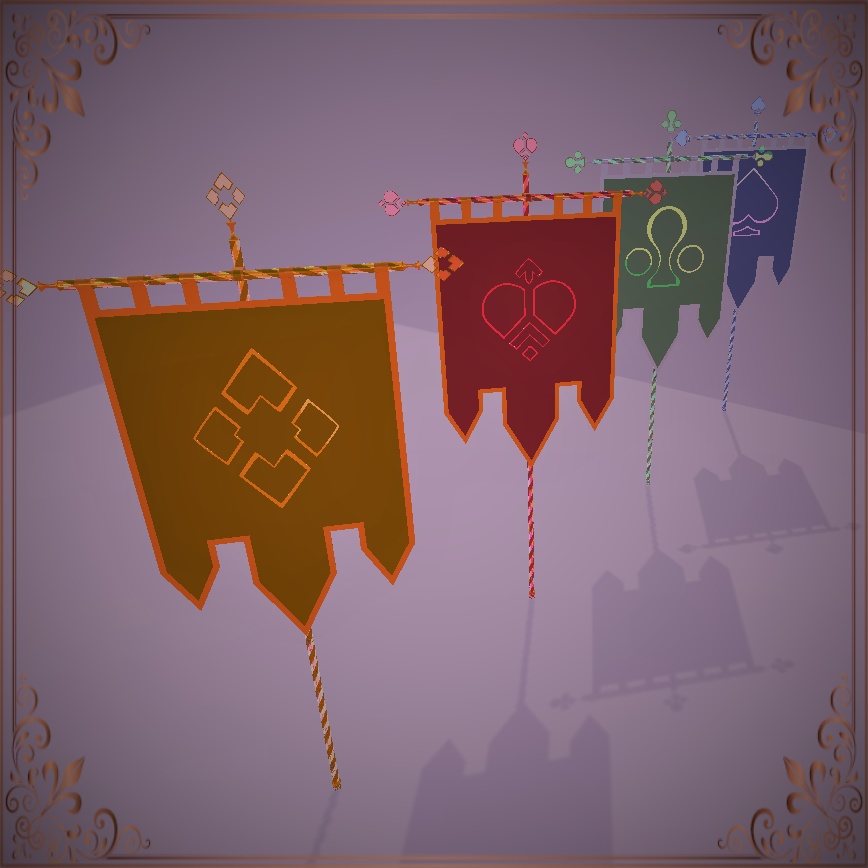 Trump Set in Wonderland (不思議の国のトランプセットです)