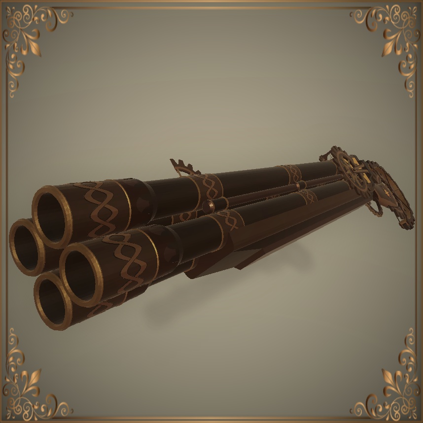 Steampunk Shotgun (スチームパンク散弾銃)