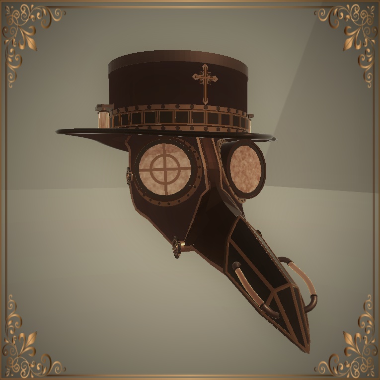 Steampunk plague doctor set (スチームパンクペストドクターセット)