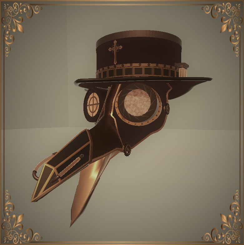 Steampunk plague doctor set (スチームパンクペストドクターセット)
