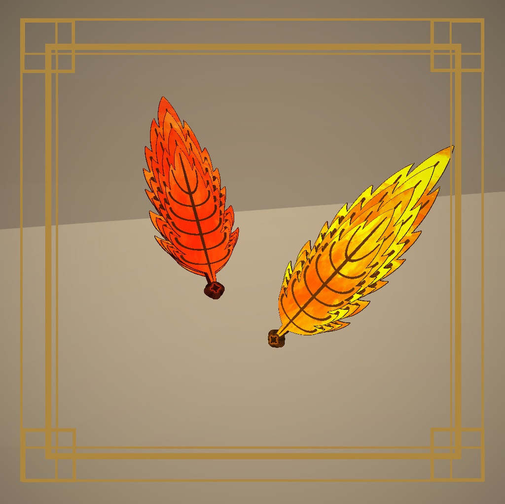 Autumn foliage tools (紅葉の道具)