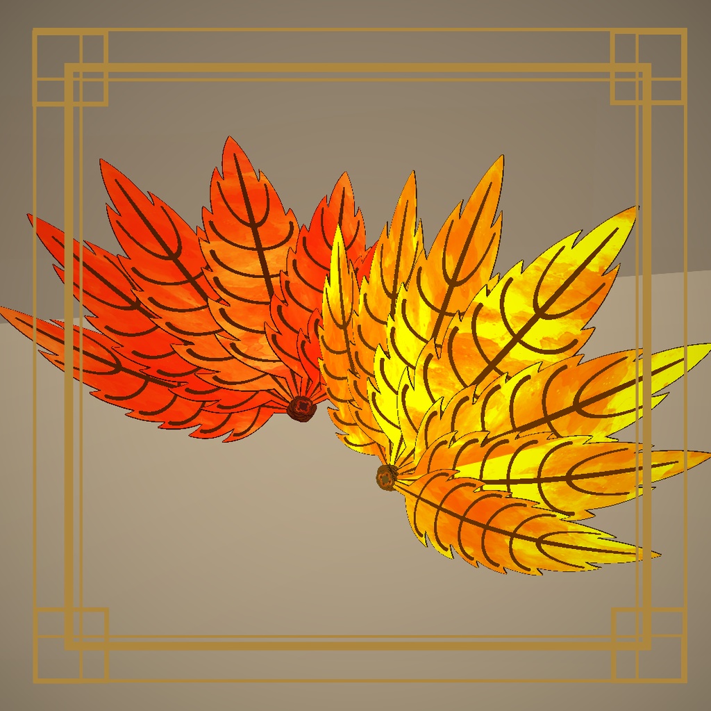 Autumn foliage tools (紅葉の道具)