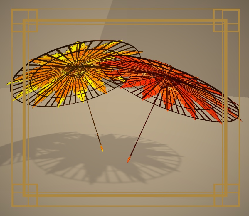 Autumn foliage tools (紅葉の道具)