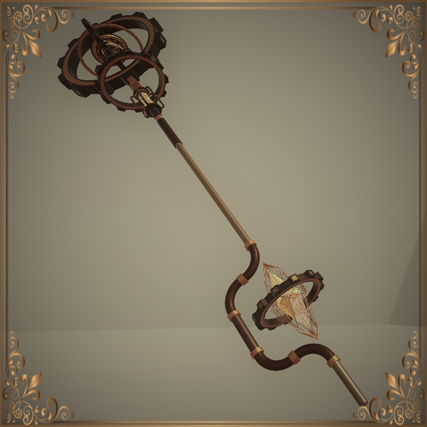 Steampunk celestial compass (スチームパンク天羅針)