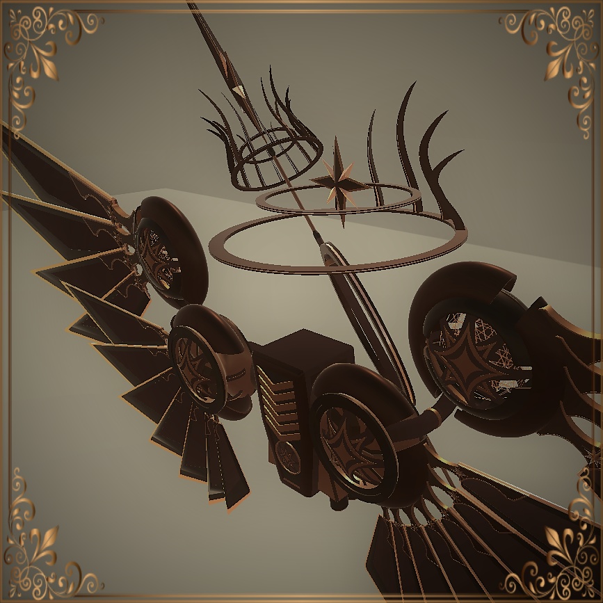 Steampunk wings set Ver.3 (スチームパンク翼セット Ver.3)
