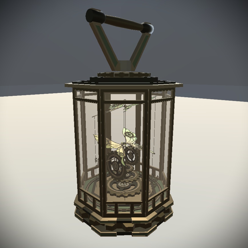 Steampunk Butterfly & Flower Cloche (スチームパンクバタフライ&フラワークローシュ)