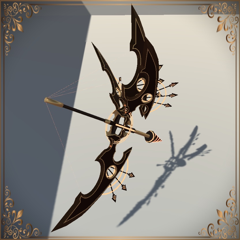 Fantasy style Greatbow「type: Slutlig mistiltein」 (ファンタジースタイルのグレートボウ「タイプ: スルトリグミスチルテイン」)