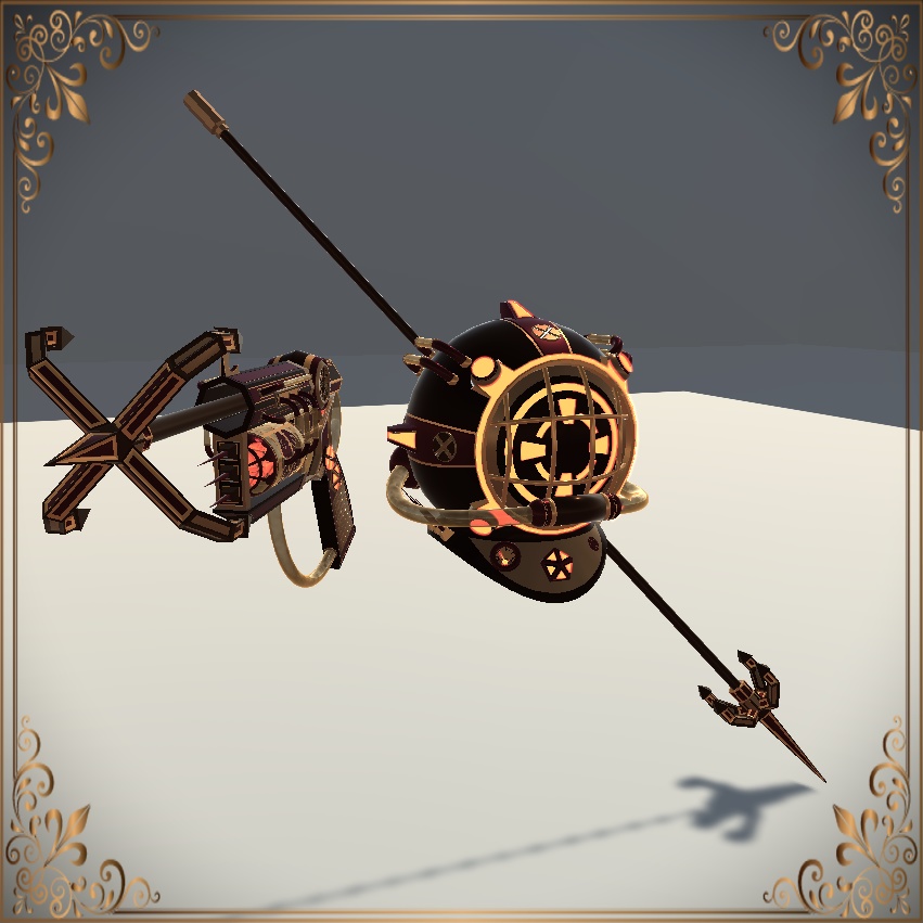 Steampunk frogman Set (スチームパンク 潜水士 セット)