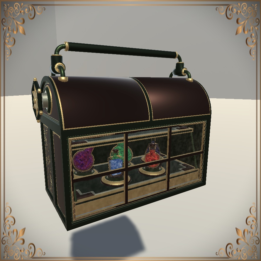 Steampunk herbalist's tools (スチームパンクハーブツール)