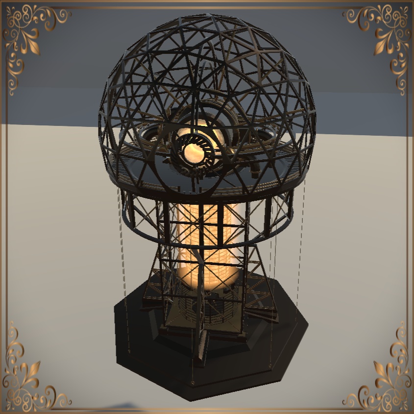 Steampunk lighthouse (スチームパンク灯台)
