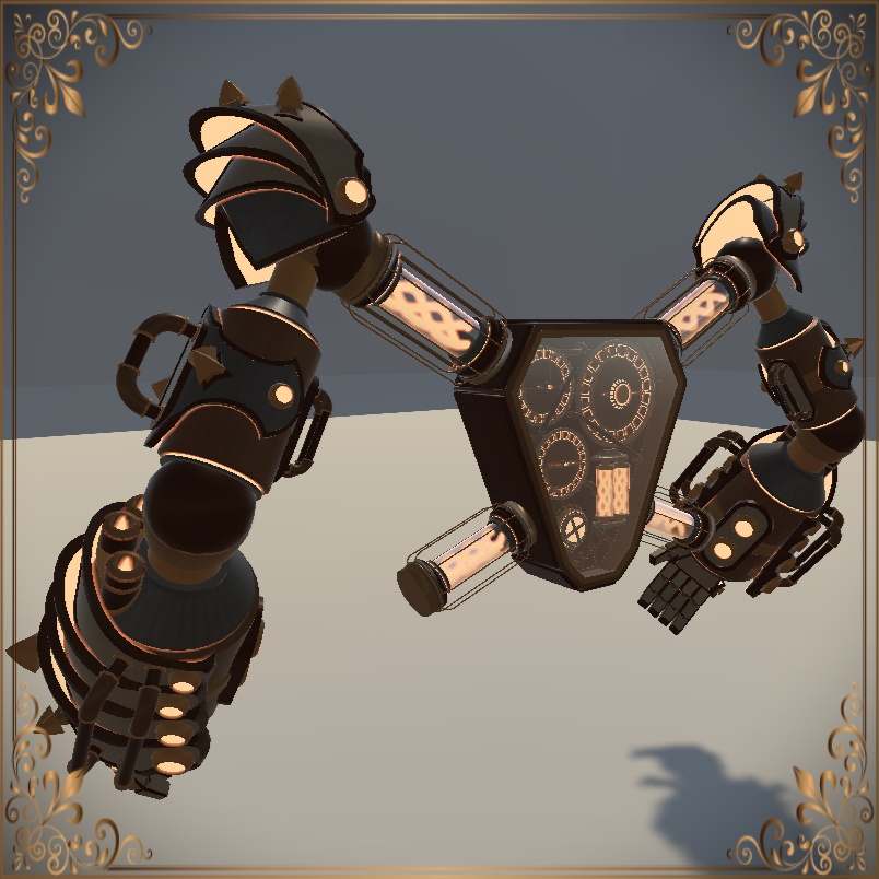 Steampunk Prosthetic arms (スチームパンク義手)